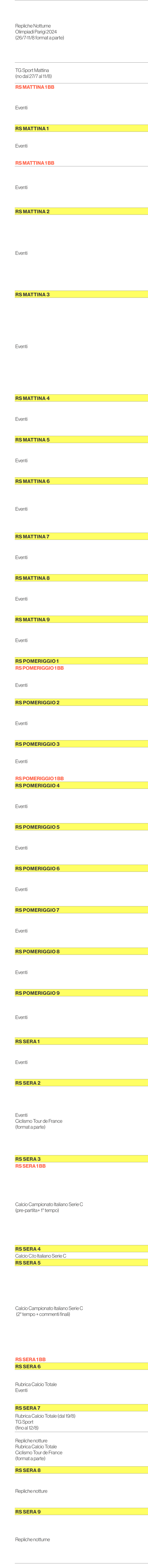 6.30,Repliche Notturne Olimpiadi Parigi 2024 (26/7 11/8 format a parte),6.35,6.40,6.45,6.50,6.55,7.00,7.05,7.10,7.15,...